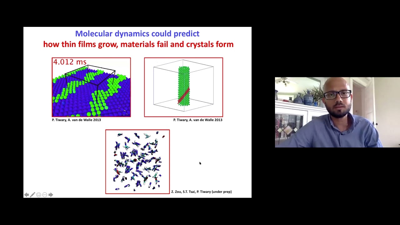 Machine Learning in Computational  Chemical and Materials Science