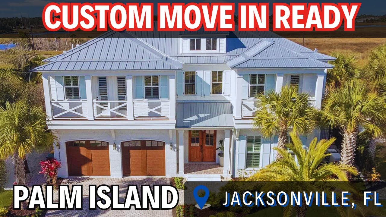 Inside Jacksonville's $3.5M Luxury Custom Home | Move In Ready House Tour