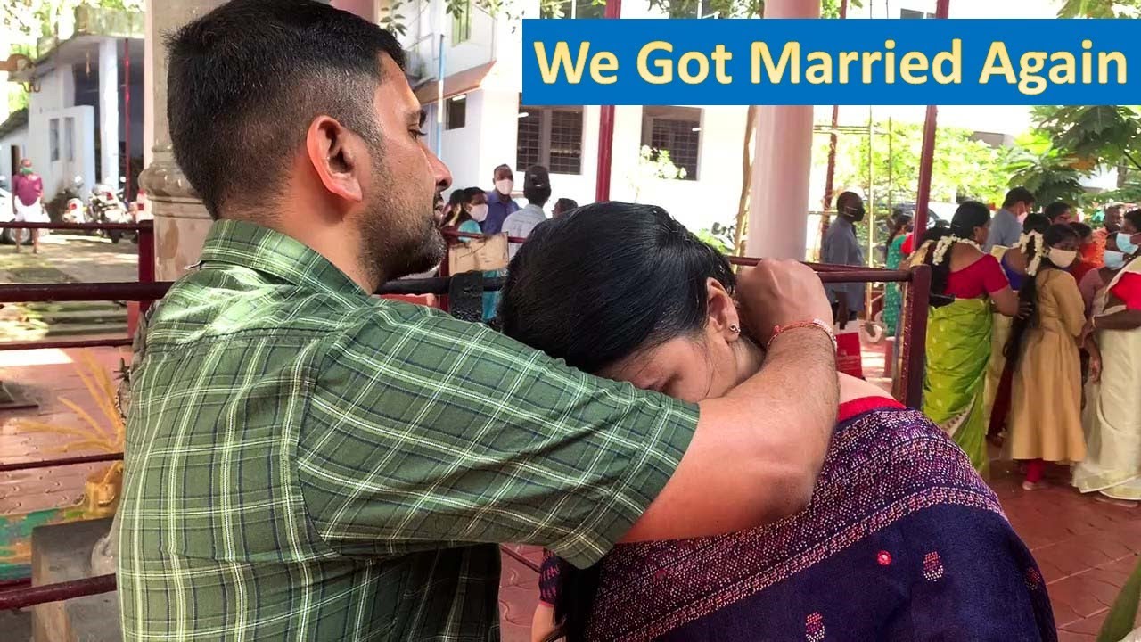 ഞങ്ങൾ വീണ്ടും വിവാഹിതരായി