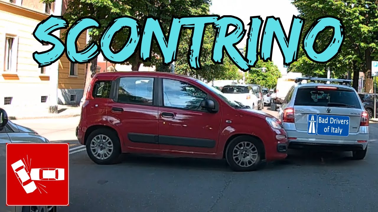 BAD DRIVERS OF ITALY dashcam compilation 10.02 - SCONTRINO