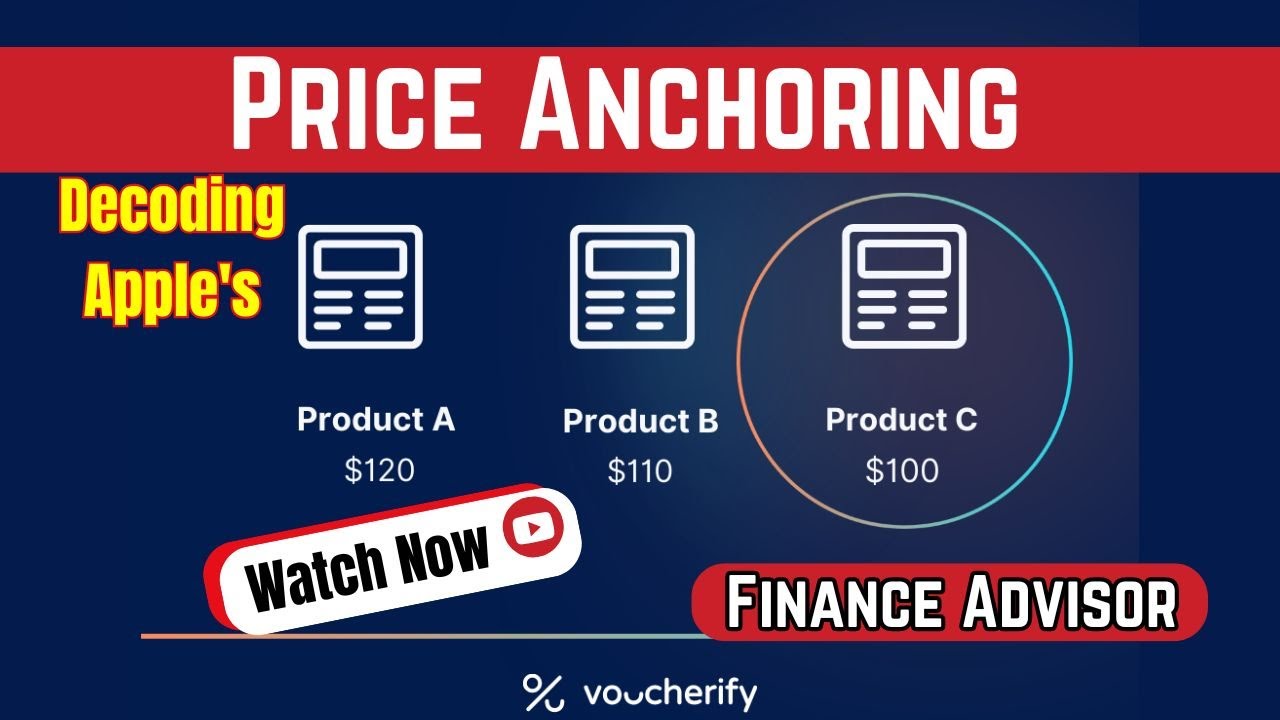 Decoding Apple's Pricing Strategy: The Power of Anchoring ||Finance Advisor