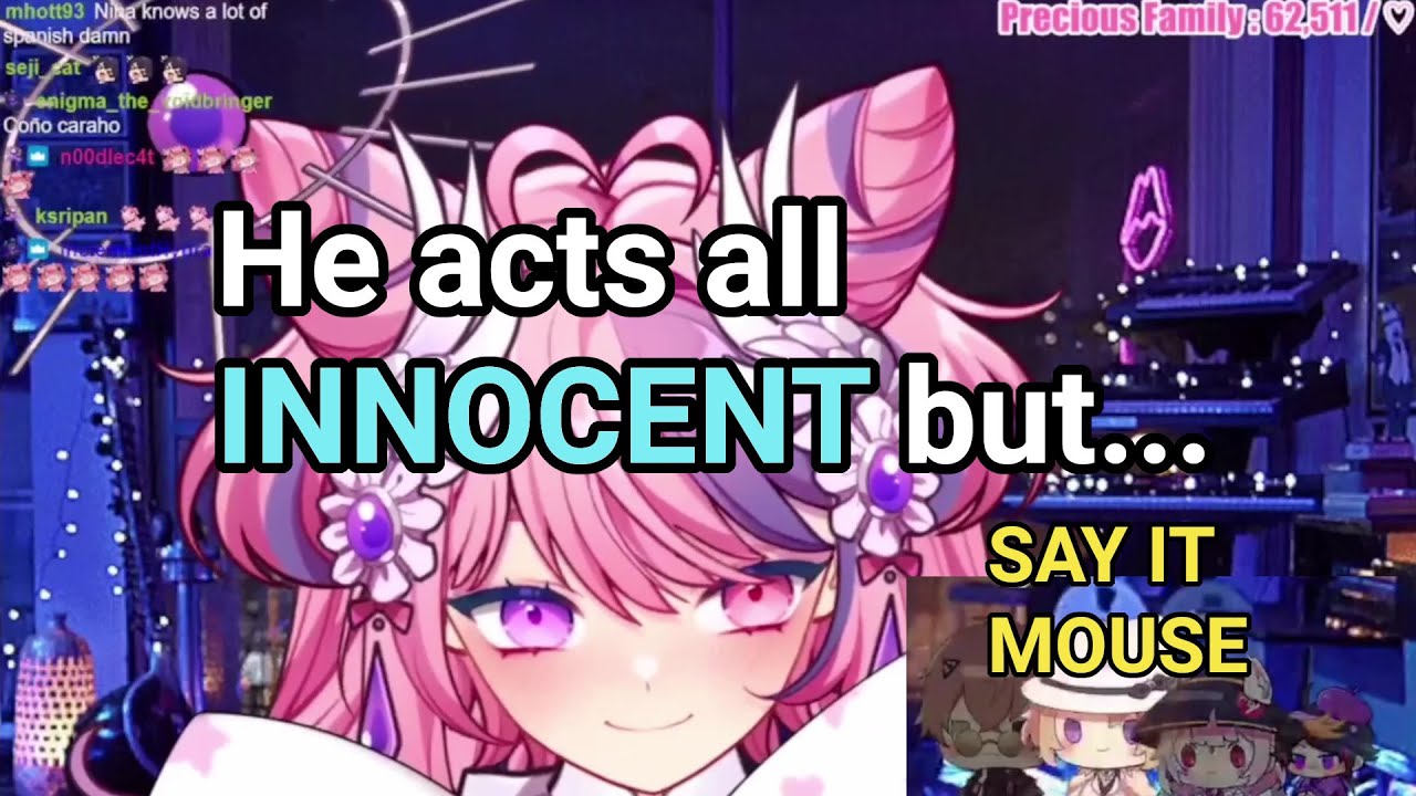 Ironmouse exposes Luca's true nature | Luca Kaneshiro Nina Kosaka Shu Yamino Alban Knox