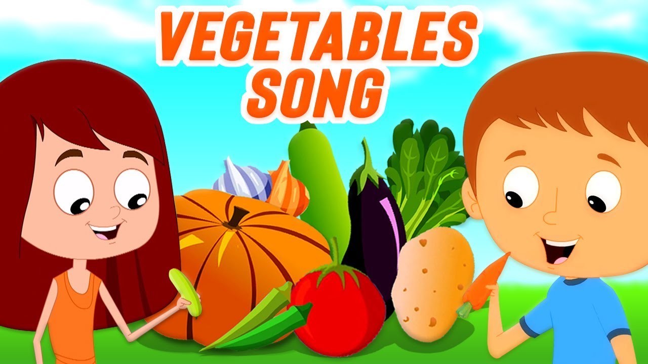 Verdure Canzoni | Imparare Verdure Nomi | Educativo Video | Vegetables Song | Zebra Italiano