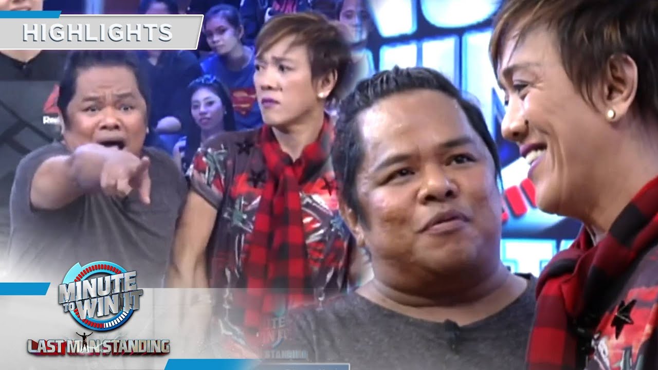 Chokoleit and Ate Gay face off in an acting showdown | Minute To Win It Last Man Standing