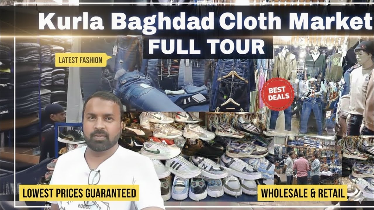 Kurla Baghdad Cloth Market Full Tour😱|| Nadeem Ke Vlogs #trending #shoppinghaul #viralvideo #explore