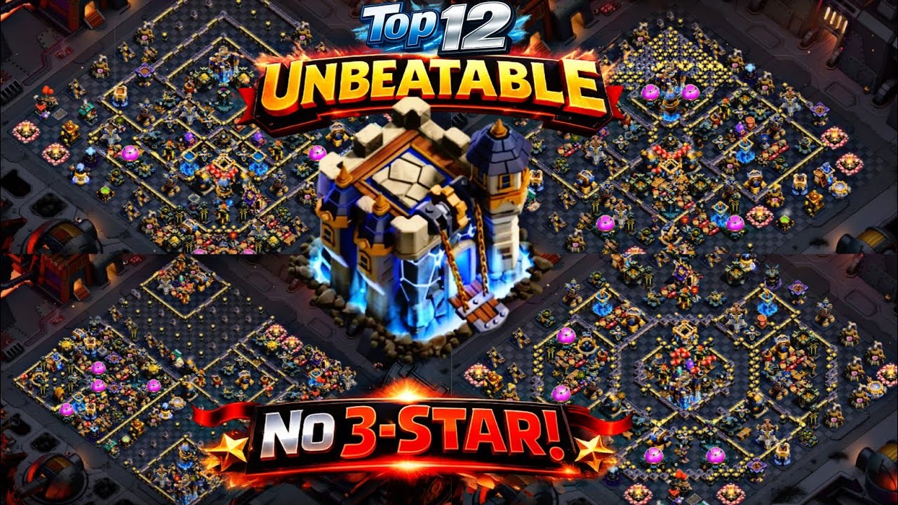 Top 12 Anti Thrower & Meteor Golem TH18 War + Legend Bases | Th18 war base link | Th18 legend base