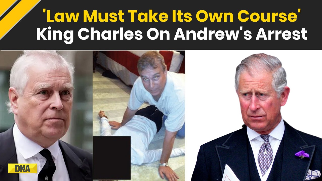 Epstein Files: Andrew Mountbatten-Windsor Arrested, King Charles Reacts | Andrew Mountbatten Arrest