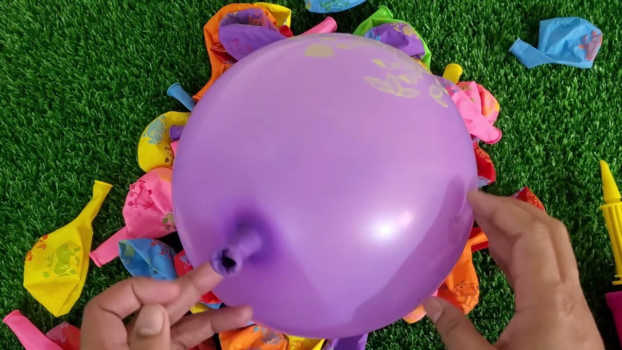 Satisfying Asmr Unboxing Colourful Balloon #unboxingvideos#unitedstates#canada #unboxing #balloon