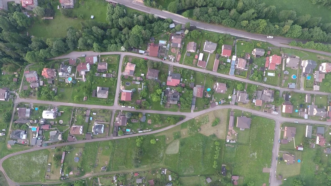 Meziměstí z ptačí perspektivy