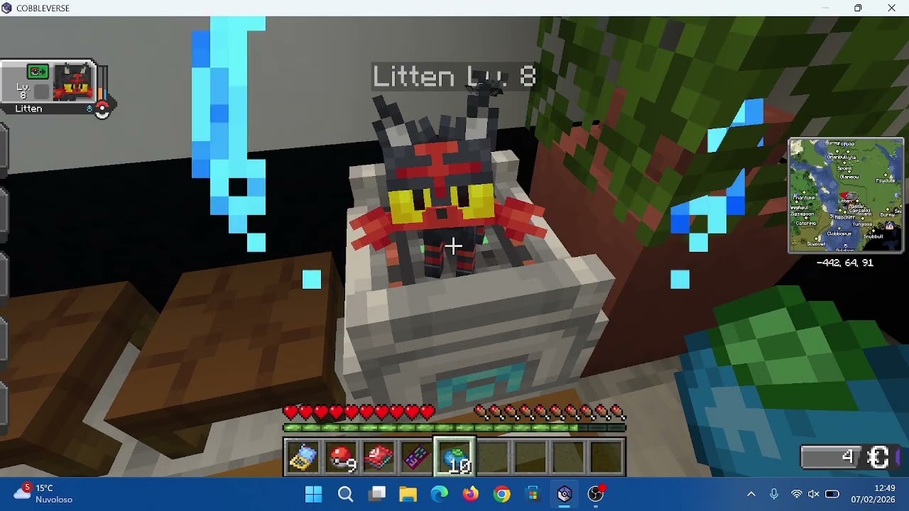 POKECRAFT EP 2 TROVO 2 NUOVI POKEMON E LI CATTURO
