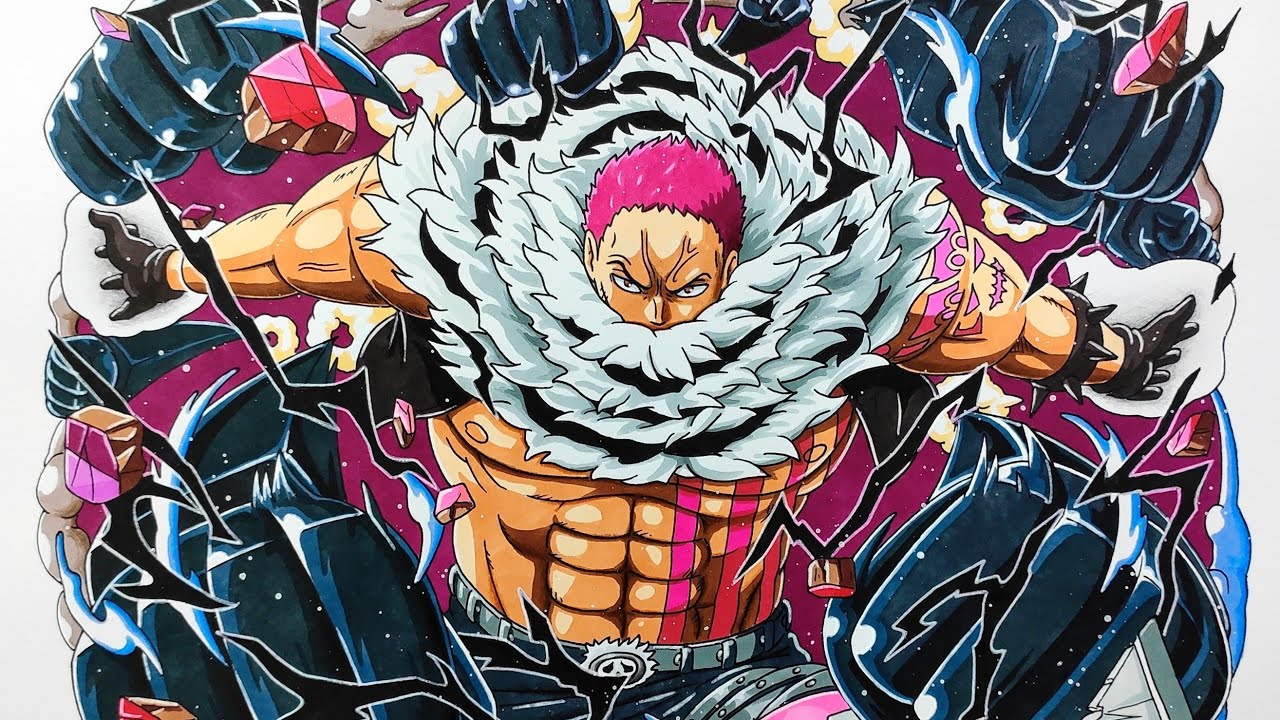 How to draw Katakuri One Piece