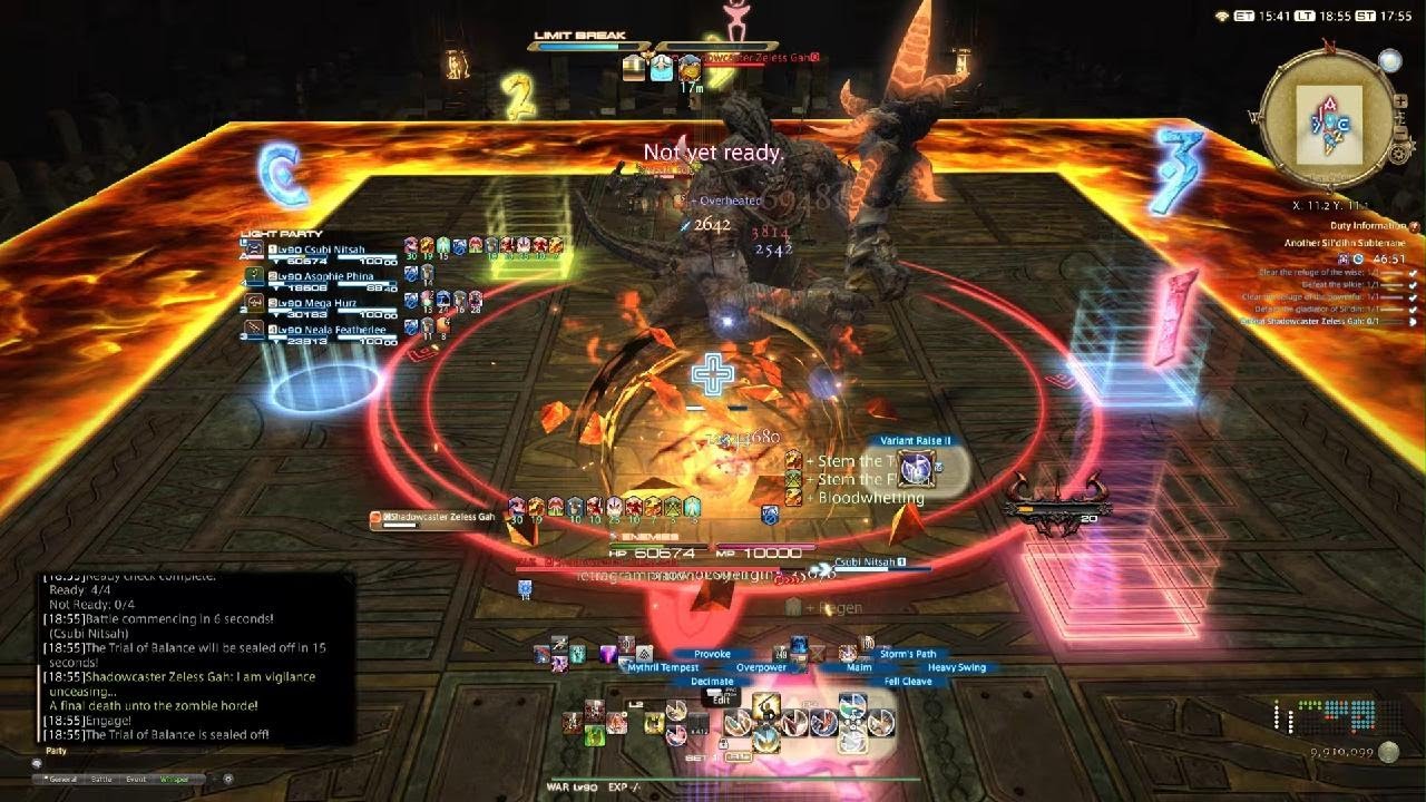 FINAL FANTASY XIV Online - Another Sil'dihn Subterrane (Criterion) Zeless Gah - Our first clear