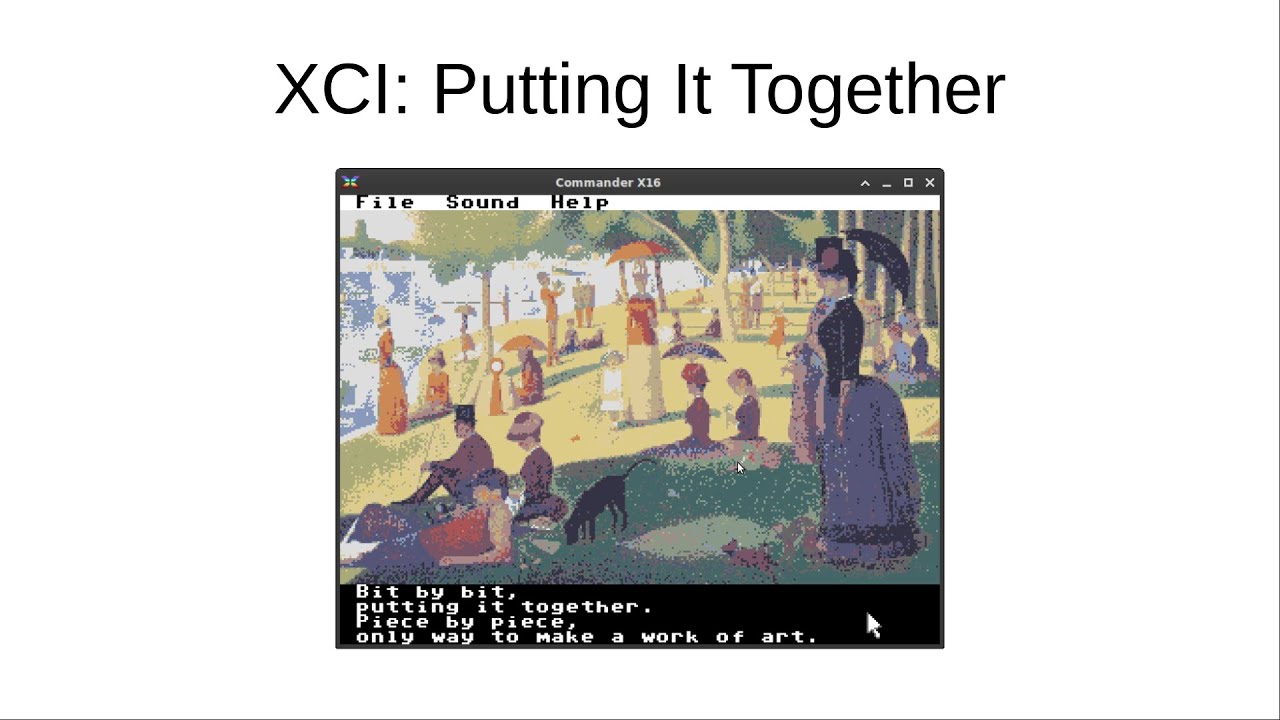 XCI Tutorial, Episode 12: Putting It Together