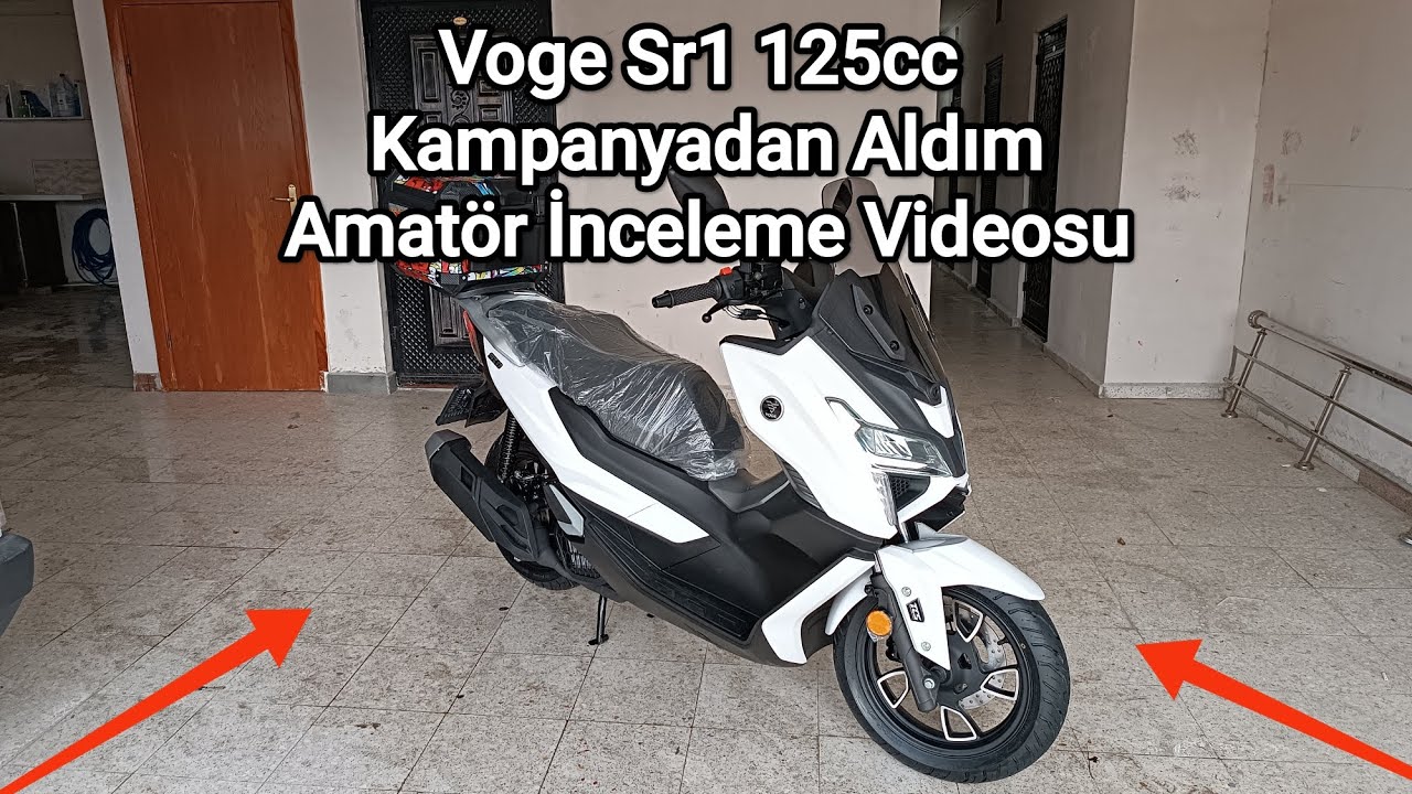Voge Sr1 125cc Kampanyalı Scooter Amatör İnceleme