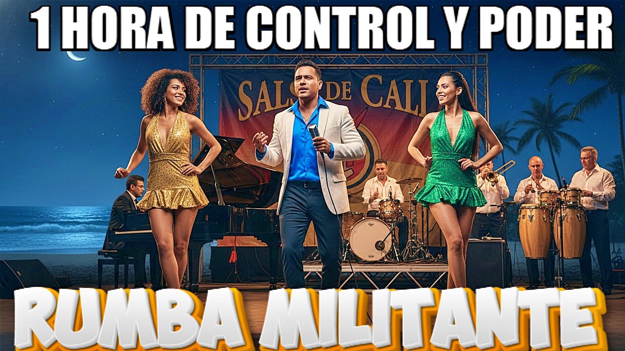 RUMBA MILITANTE 🔥 1 HORA DE CONTROL Y PODER 💃 SALSA DE CALI