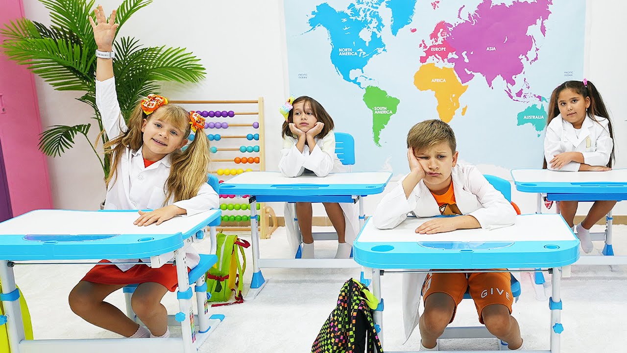 Diana và Roma's Bộ sưu tập Những Phiêu Lưu Đầy Bí ẩn Tại Trường Học!