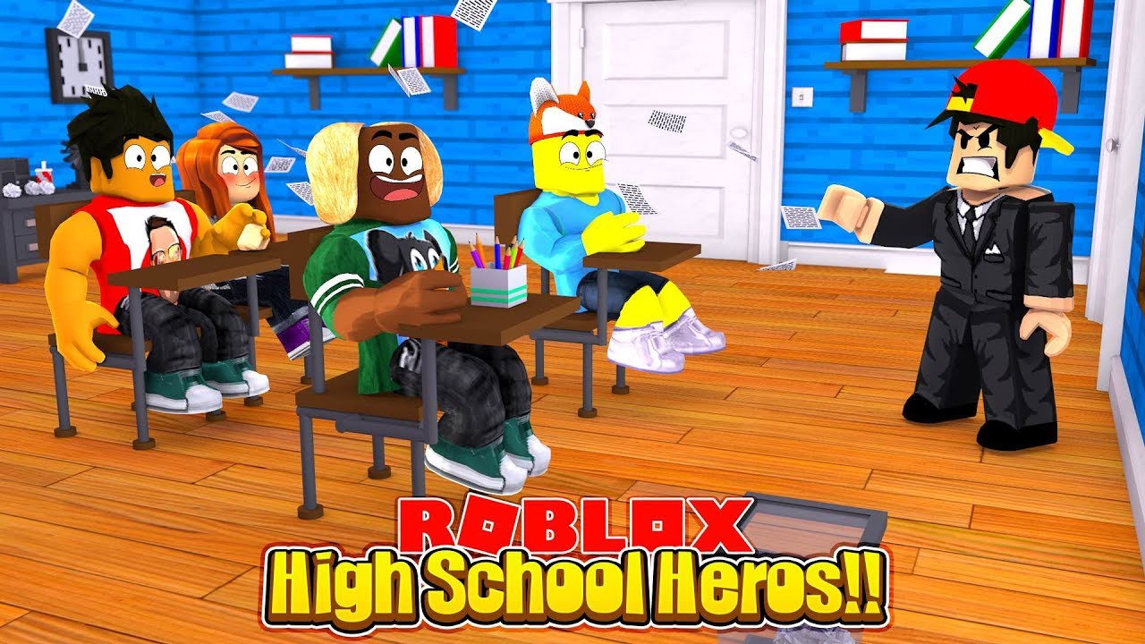ROBLOX - HIGH SCHOOL - ROPO IS THE WORST TEACHER EVER!!