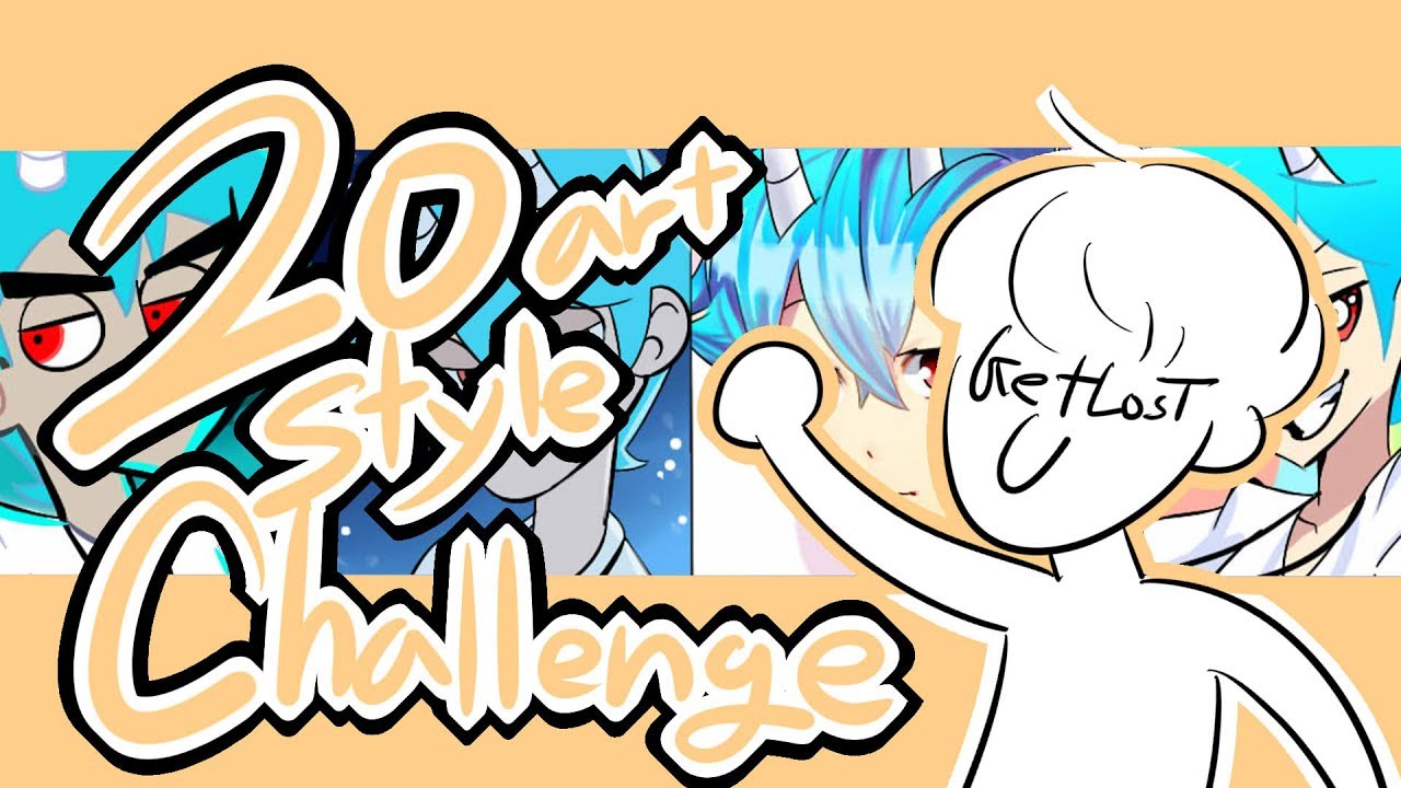 20 Art Styles Challenge - Speedpaint