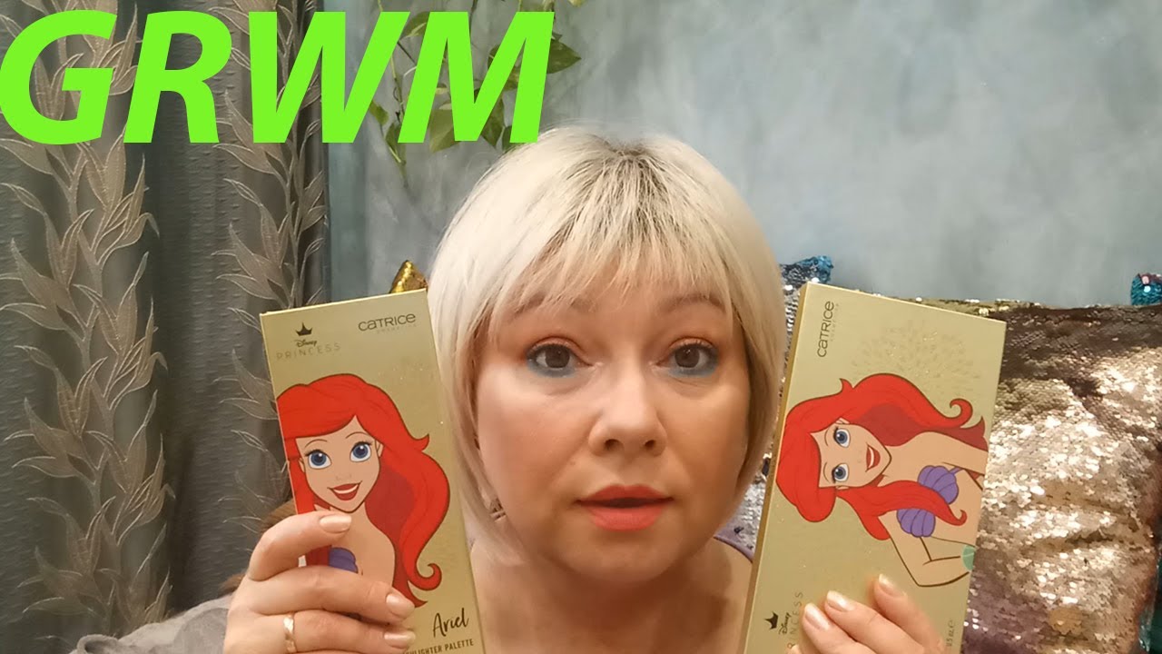 Собирайся со мной с палетками CATRICE DISNEY PRINCESS ARIEL!!!