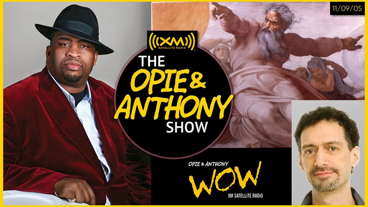 Patrice O'Neal and Anthony riffing on God's wrath - O&A (11/9/05)
