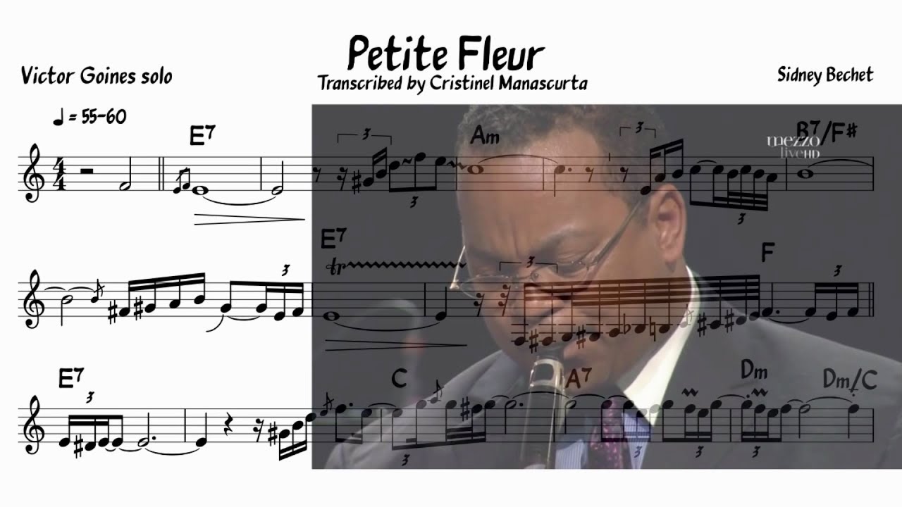 Victor Goines - Petite Fleur (transcription)
