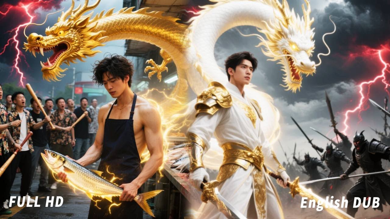 🔥Poor guy sell fish on road got bullied, but no one know he’s the hidden War God—The Dragon Marshal!