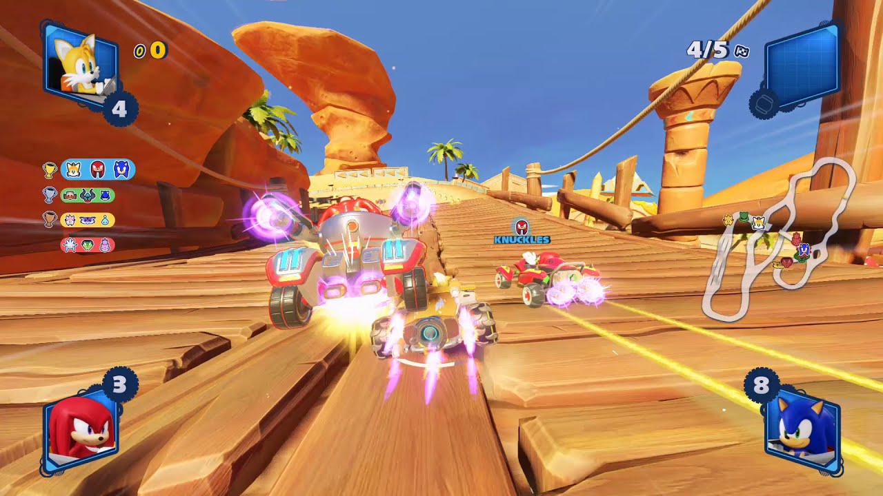 Team Sonic Racing - Sand Road (Expert)