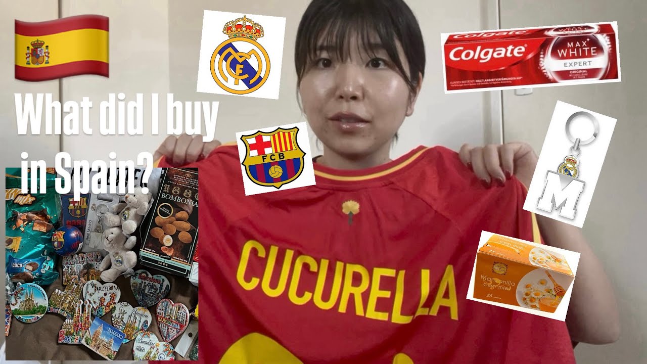 【スペイン1人旅#番外編】レアルグッズ、バルサグッズ、お土産etc…スペイン購入品💃🔴