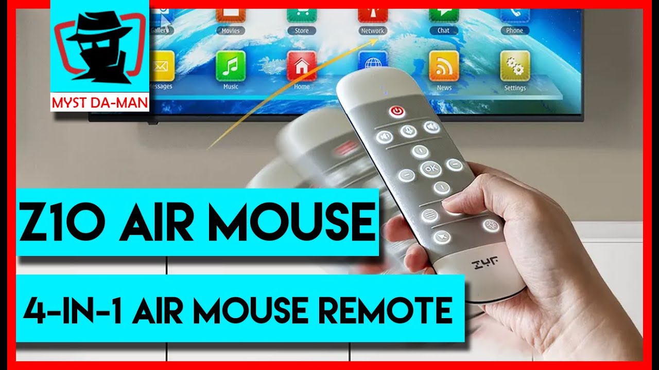 Best All in One Air Mouse + Keyboard for Any Device | Android TV, Firestick, Nvidia Shield | ZYF Z10