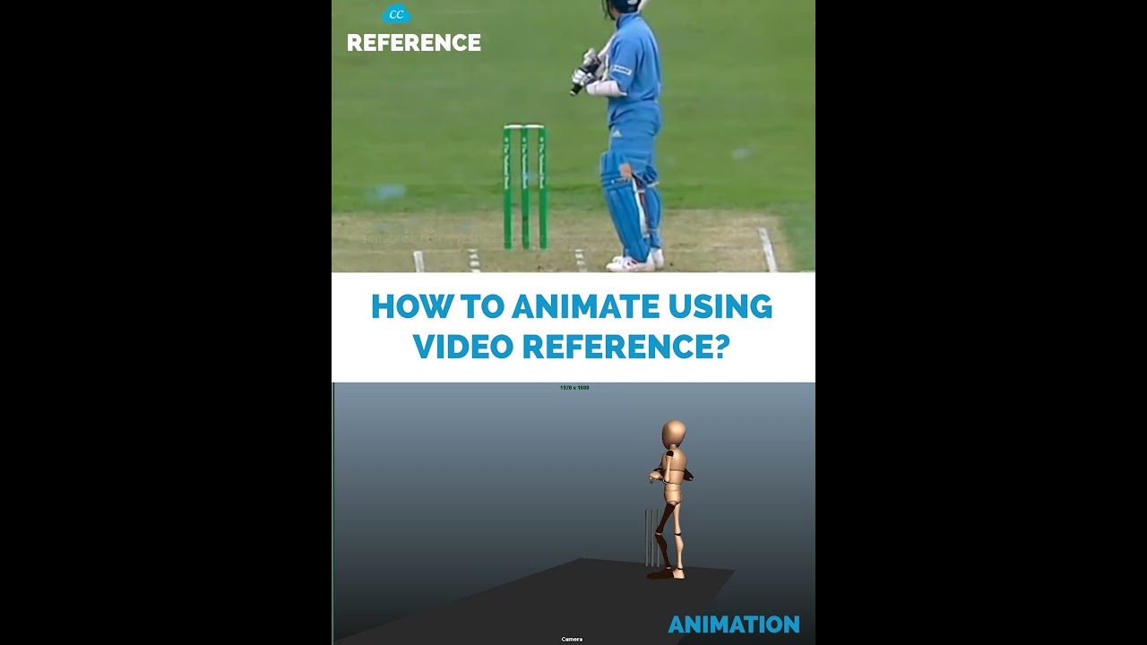 Cricket Animation | How to Animate | How to Animate from Video Reference