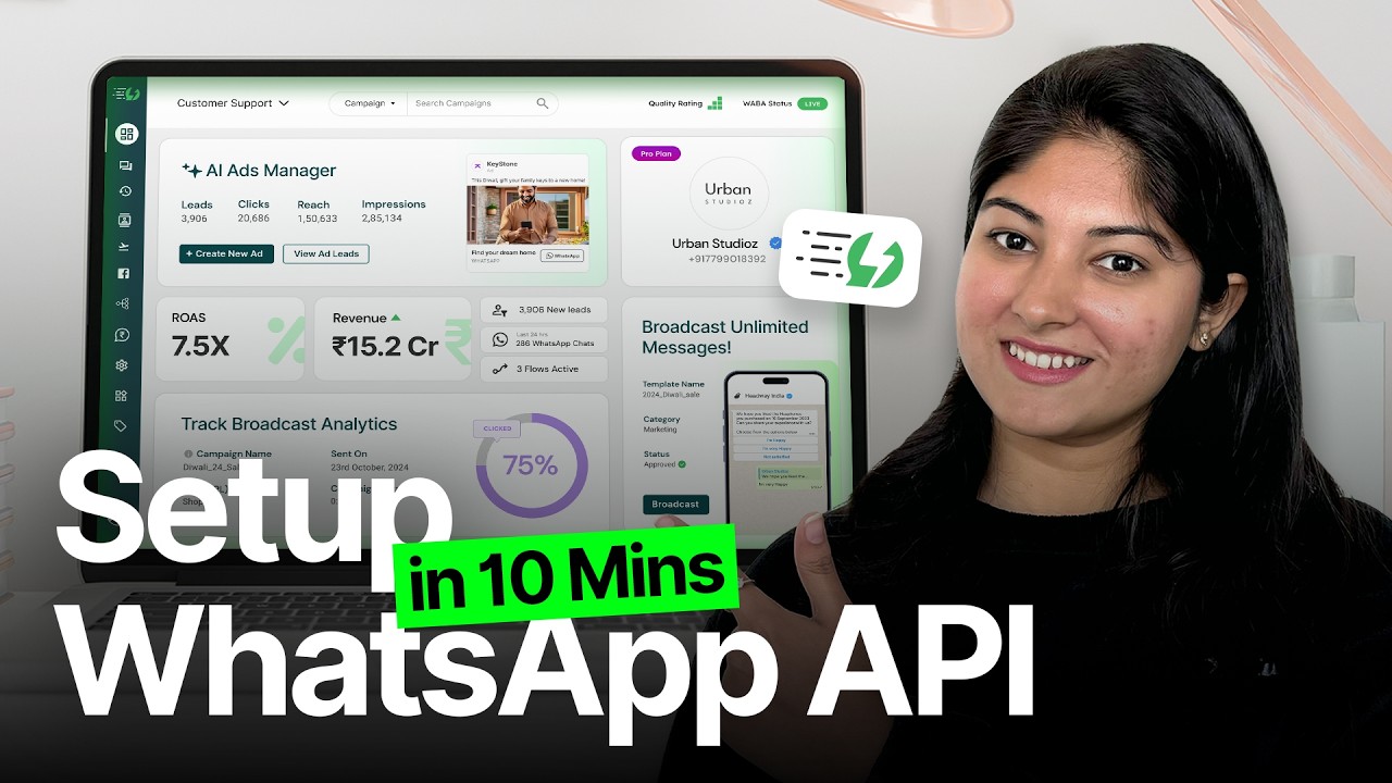 Как получить БЕСПЛАТНЫЙ WhatsApp Business API за 10 минут | Пошаговая инструкция