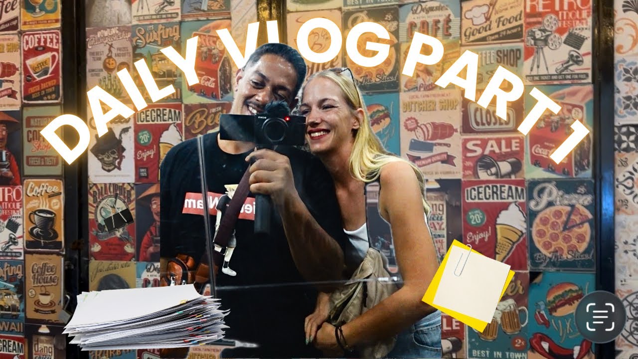 Daily Vlog Part 1 Local Coffee Streetfood My Khe Beach Da Nang Vietnam