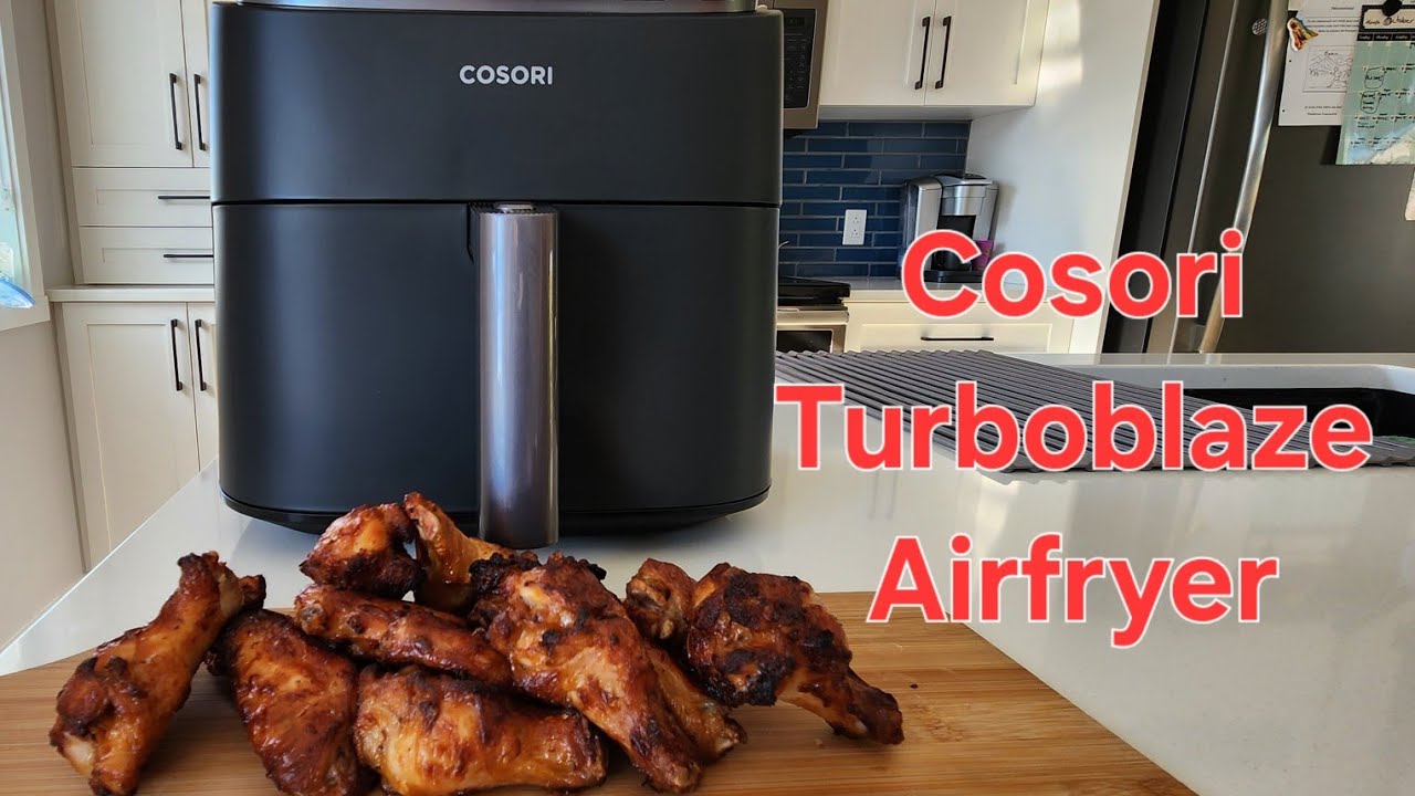 Распаковываем и готовим с нашей НОВОЙ аэрофритюрницей Cosori Turboblaze #youtubeshorts #shortvide...