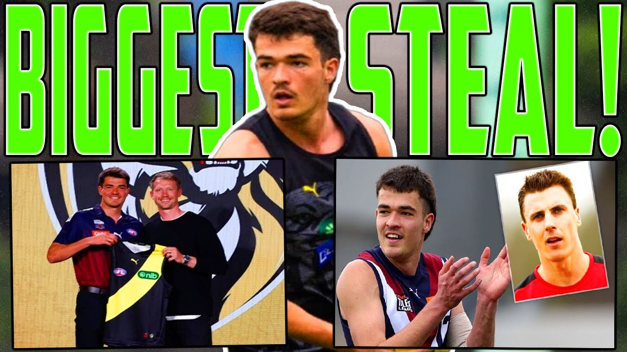 Richmond Selected The Biggest Steal In The 2024 AFL Draft!