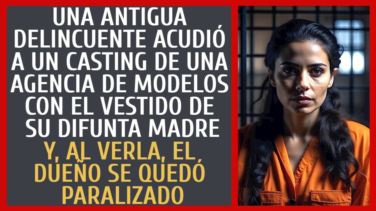 Una antigua delincuente acudió a un casting de una agencia de modelos con el vestido de su difunta