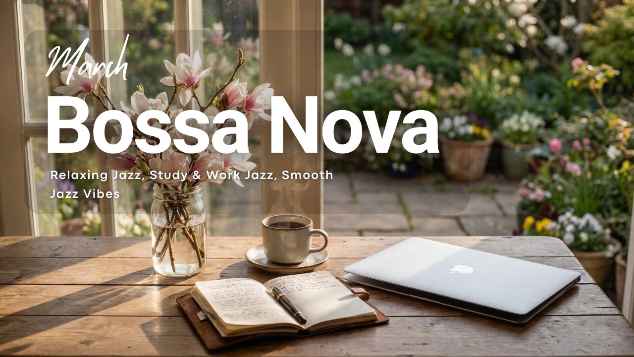 March Bossa Nova Ambience ☕ Relaxing Jazz for Study & Work Productivity