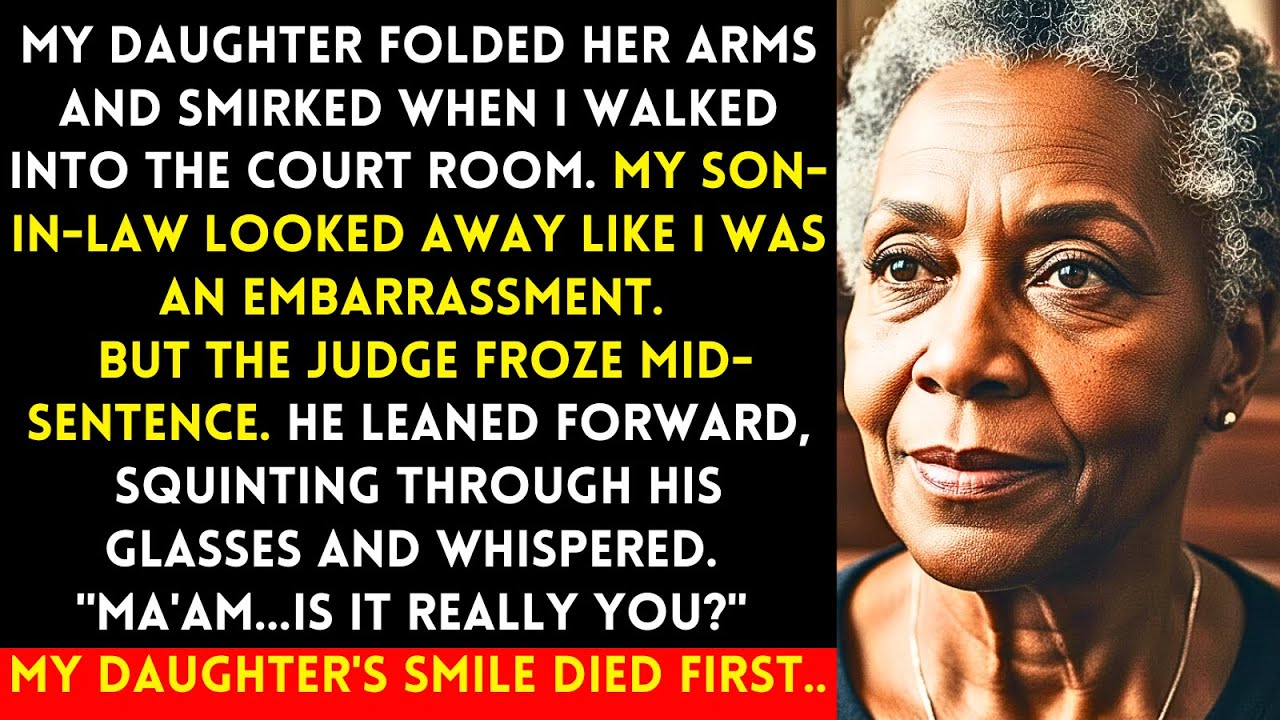 When I Entered The Court, My Daughter Smirked —But The Judge Whispered, “Ma’am, It’s You?”