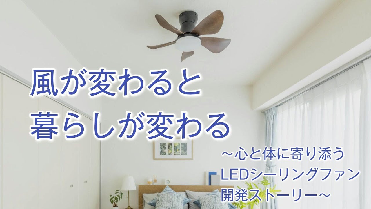 シーリングファン開発者インタビュー【HotaluX公式】
