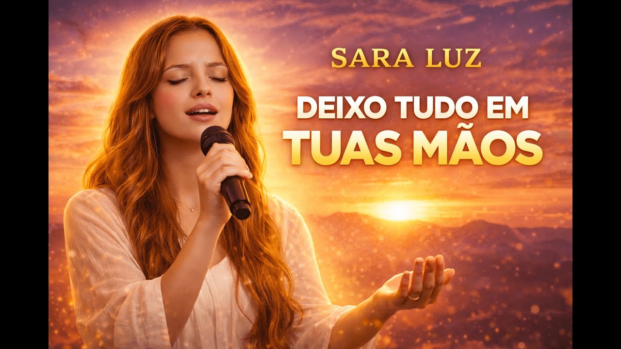 Deixo Tudo em Tuas Mãos | Sara Luz | Música Gospel de Entrega e Confiança | Voz Brasil Gospel