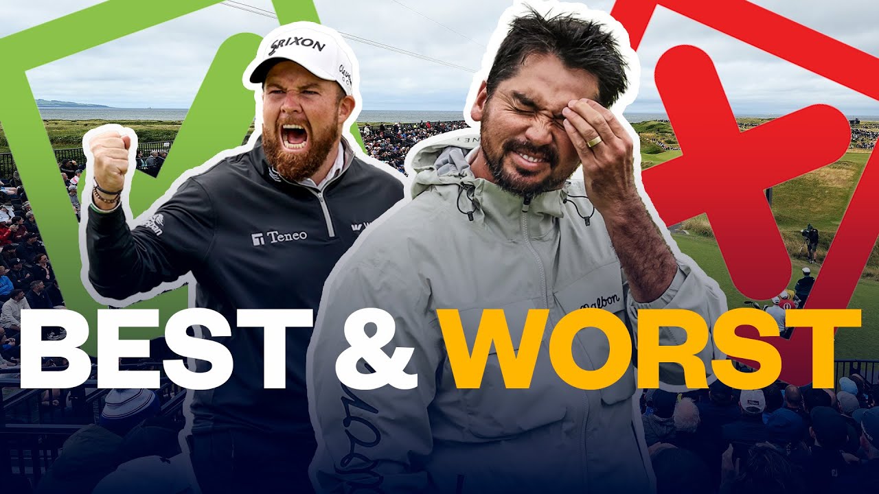 BEST & WORST Golf Shots at The Open | Postage Stamp 2024