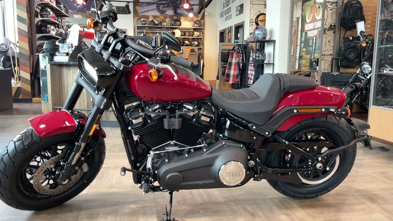 Fat Bob 114 Harley-Davidson stiletto red