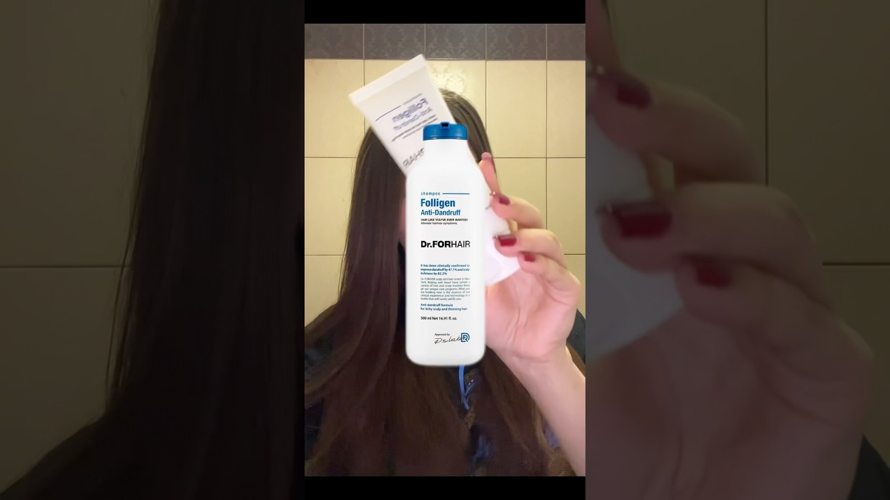 100% рекомендую Dr.FORHAIR Folligen Anti-Dandruff Shampoo✅