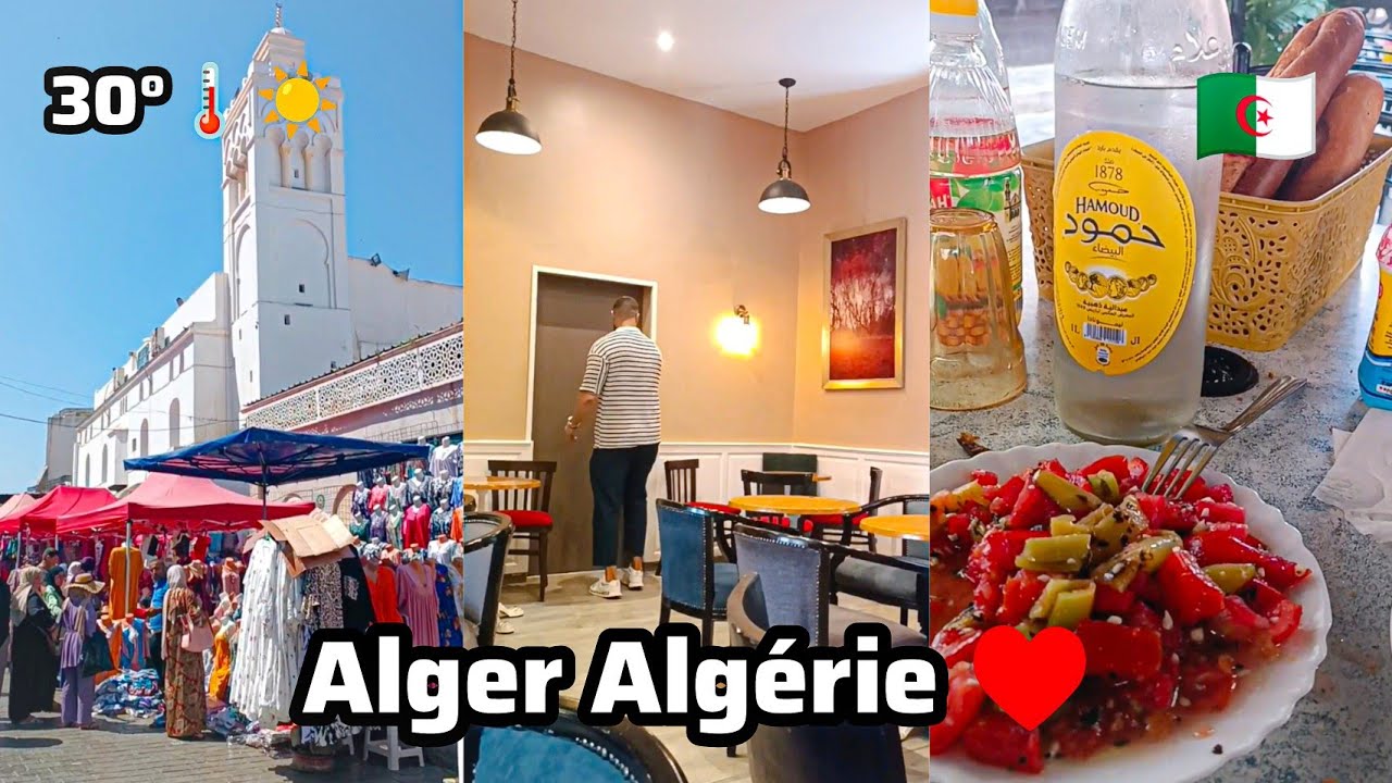 Alger un bon café noir à didouche Mourad après  des bonnes sardines chez le roi du loubia 