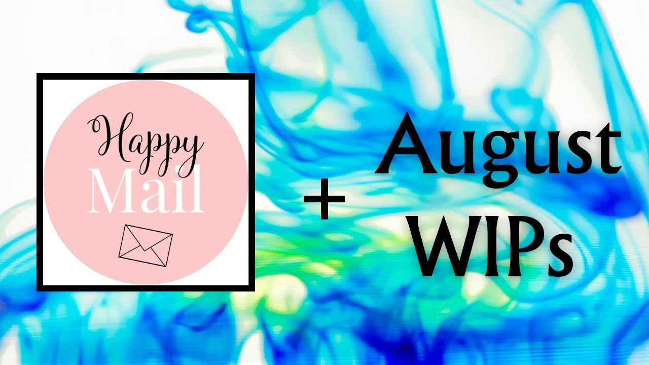 Unboxing Diamond Painting Happy Mail & Sharing My August WIPs @vonnaprobus6020 