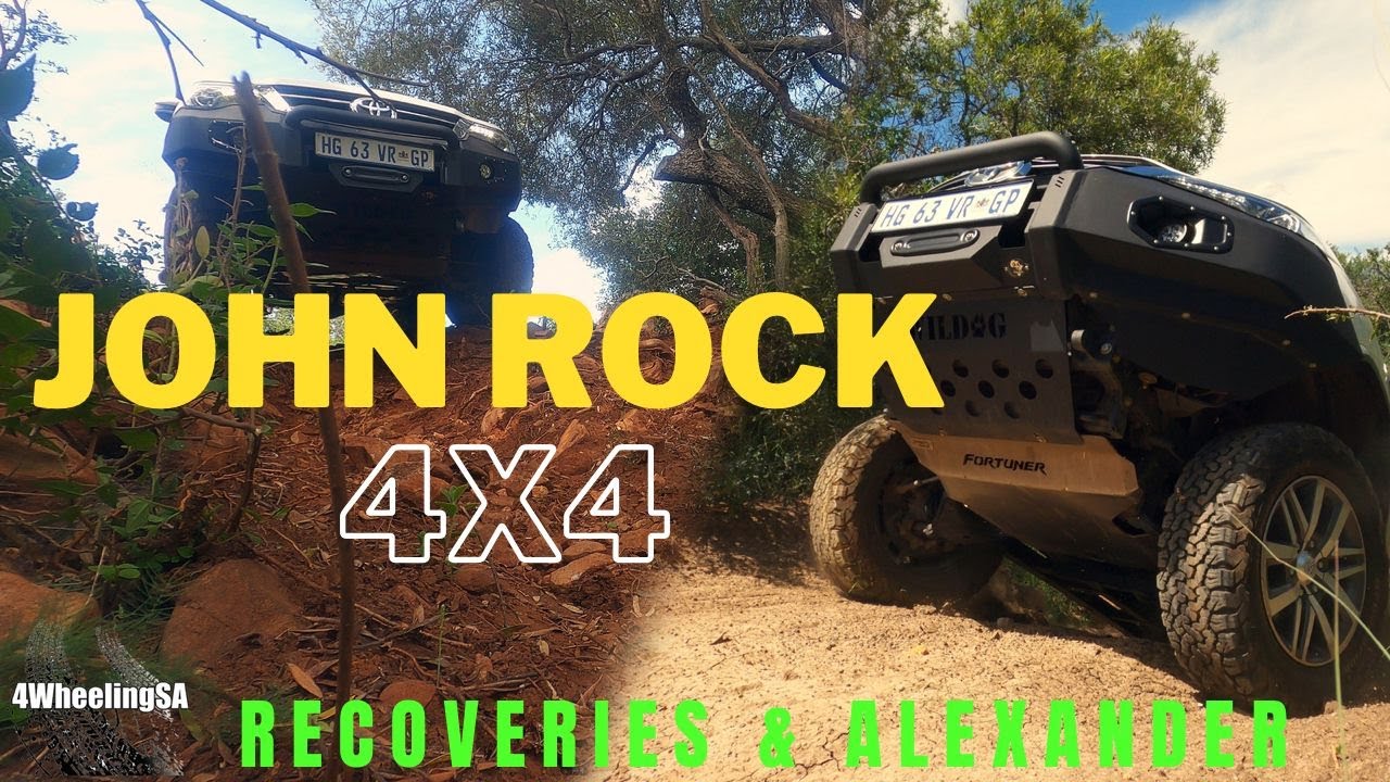Can the Fortuner survive the John Rock 4x4 Trail?