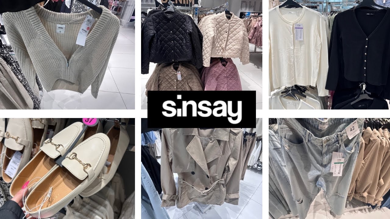 SINSAY ❗️WIOSENNE KURTKI💥BUTY💥SWETRY💥SPODNIE 😍💥😱😍