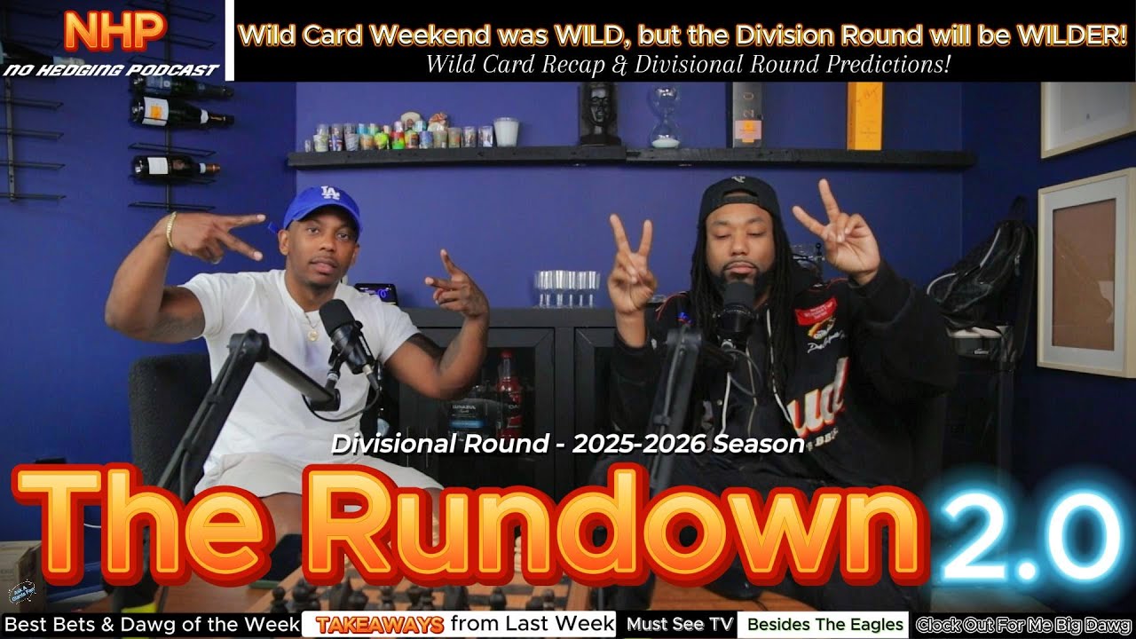 Wild Card Was WILD But The Divisional Round Will Be WILDER! NFL Recap & NFL Playoff Predictions