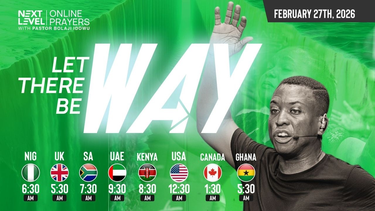 Next Level Prayers || Let There Be A Way || Pst Bolaji Idowu || Feb 27thh 2026