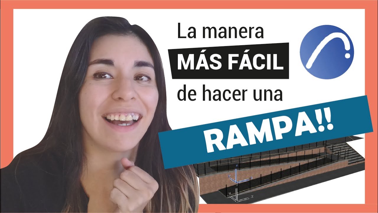 COMO HACER UNA RAMPA en ARCHICAD? Fácil de modificar [RÁPIDO]