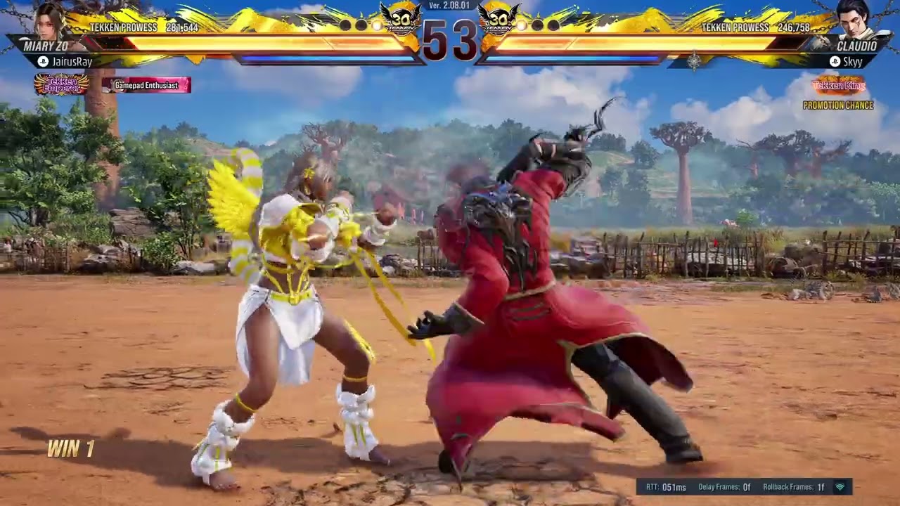 Miary Zo vs Claudio Part 2